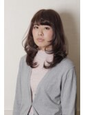 濃いめ×アッシュバイオレット×ミディアム
