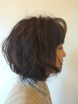 カタチヘアー(HAIR) やわらか。。。やーさーボブのカタチ