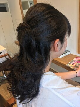 小さな美容室 ハナ(hana) 品良く＆素敵にハーフアップ☆