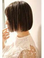 グランドライン(GRAND LINE)&nbsp;[GRAND LINE若宮宣弘]  立体感カラーの柔らかシースルボブ