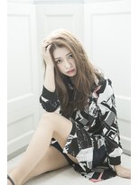 ミエル ヘア 新宿(miel hair)&nbsp;【mielhair新宿】ハイライトMIXスポンテニアスグレージュ