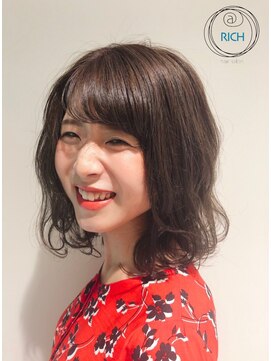 アットリッチ(@RICH) ふわっとボブ