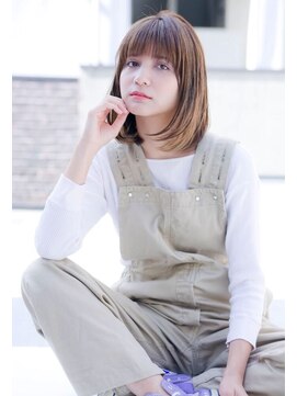 レニーバイエース(LANY by ACE) 【LANY 横浜】 大人可愛いワンカールボブ×クリアベージュ