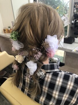 リリカル ヘアオブジェ ツインテール