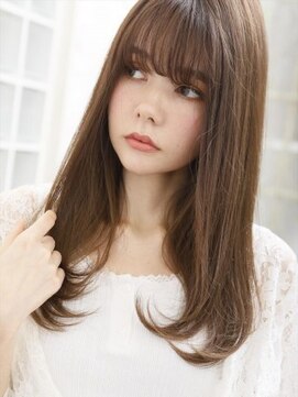 ミンクス 原宿店(MINX) シースルーバング×ドーリーロング