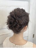 ゆるふわダウンアレンジ　２０代３０代４０代　ヘアセット