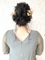 【LA PENSEE】ふわふわパーティードレスヘア