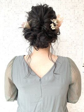 ラパンセヴェール(LA PENSEE VERT) 【LA PENSEE】ふわふわパーティードレスヘア