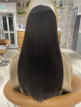 ロンド シャルム 吉祥寺(Lond charme) 【Lond charme 濱田麻佑】さらつやブルーブラックロング