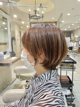 アッシュ 大泉学園店(Ash) 【初めてのショートにおすすめ】短過ぎないショートボブ