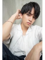 オースティン 流山おおたかの森(AUSTIN)&nbsp;ツイストパーマ七三オールバックマッシュウルフスリークショート