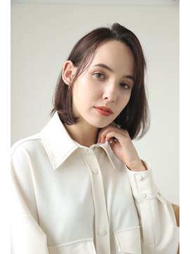 エクリ(equri×SHISEIDO) 大人ボブ×ツヤカラー