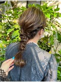 お呼ばれヘアーアレンジ