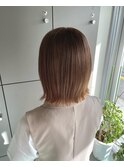 【EIGHT 豊崎】お客様スタイル_柔らかミルクティー