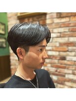 ヒロギンザバーバーショップ 丸の内店(HIRO GINZA BARBER SHOP)&nbsp;センターパート　大手町丸の内東京