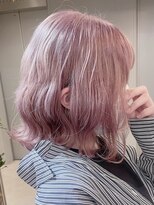 ジエクト カナウ(The Ect canow)&nbsp;オルチャンヘア/ペールピンク/顔周りカット/くびれミディ