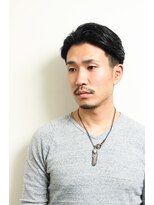 レンゲン(LENGEN) 束感刈り上げビジネス七三ツーブロックアップバング１０２７
