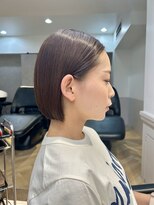 グラフ 銀座(GRAFF)&nbsp;縮毛矯正/ミニボブ/髪質改善ストレート/耳かけボブ/顎下ボブ