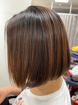 ヘアークラフト サン 住吉店 [ヘアークラフトサン] 大人女性に大人気◎ツヤツヤボブ
