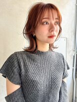アルテ(ARTE)&nbsp;【ARTE表参道/青山】モテ髪ミディアム×ブリーチなし透明感カラ