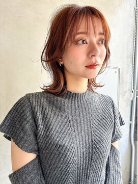 アルテ(ARTE) 【ARTE表参道/青山】モテ髪ミディアム×ブリーチなし透明感カラ