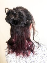 クプア 柏(kupua)&nbsp;エアリーロング/切りっぱなしボブ/ピンクブラウン/美髪[柏駅]