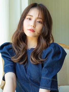 ルームバイシー 新宿(Loom. by Sea) ワンレン×ネビージュ[ボブルフ/黒髪/小顔]