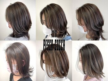 ヘア ペスカ コッカ(HAIR PESCA-coccA)の写真/グレイヘアの方へのデザインカラーも自信があります◎あなたの髪のお悩み等お気軽にご相談ください♪