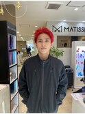 スパイキーショート/レッドヘアー