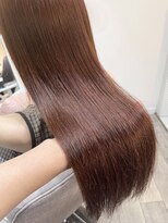 シンク オモテサンドウ(sync omotesando)&nbsp;巻ける縮毛矯正/アプリコットオレンジ