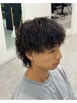 ブライト(BRIGHT) マッシュウルフツイストスパイラルパーマ