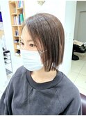 ★META式/酸性/髪質改善/縮毛矯正ストレート(タッセルボブ)