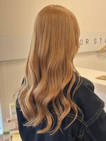 カラースタンド(COLOR STAND)&nbsp;ヘーゼルベージュケアブリーチ佐賀カラーハイトーンミルクティー