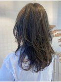 ロングレイヤースタイル
