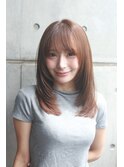 たっぷりレイヤーセミロング恵比寿