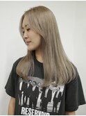 !ダブルカラーハイトーンミルクティーベージュグレージュ#原宿