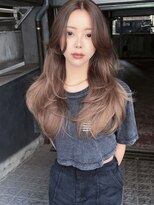 ラキング ギンザ トウキョウ(LAKING GINZA)&nbsp;くびれヘア/アプリコットオレンジ/夏/ハイライトカラー[銀座駅]