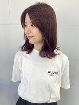 ミモラ(mimola)&nbsp;チェリーピンク/暖色系カラー/ミディアムヘア