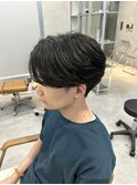 王道センターパート、刈り上げセンターパート