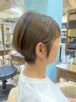 コトナ 越谷店 前髪あり|上品に決まる|耳かけショート|ショートボブ【越谷】