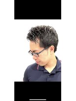 銀座マツナガ 神田店&nbsp;メンズツーブロックビジネスボリュームUPパーマ