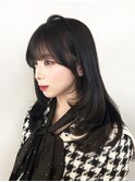 【RINA】ミディアムレイヤー×寒色暗めカラー☆