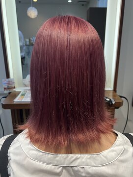 ラピステン 福岡天神 大名店(Lapis) 10代・20代/ブリーチ1回~/春夏トレンド◎ピンクカラー