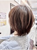 ゆるふわかわいいくびれボブ【髪質改善/百合ヶ丘】