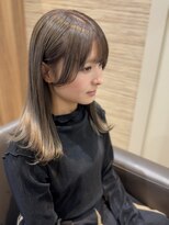 フェリエットバイビークール(feliette by Be-COOL)&nbsp;【feliette】ダブルカラー/ミルクティーベージュ