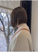 ボブ/グレージュ