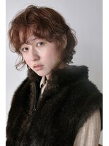 オーサム(AWESOME)&nbsp;くせ毛ショートパーマ　ウルフパーマ