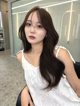 ボタン テンジン(VOTAN tenjin) 【杉本大地】韓国ヘア/ブラウンベージュ/ブリーチなしカラー