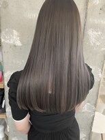 リアン(Lien) ラベンダーグレージュ/ダブルカラー/ブリーチ/髪質改善/レイヤー