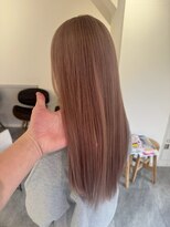 パプスドコワフュール 甲子園口店(Pap's de coiffeur)&nbsp; 西宮美容室/甲子園口美容室/パプス甲子園口/ピンクベージュ